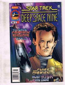 Lot of 3 Star Trek Marvel Comic Books #1 First Contact+7 11 Deep Space Nine AH10