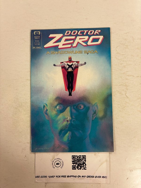 Doctor Zero #3 NM Marvel Epic Comic Books Shadowline Saga 5 HH109