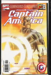 Captain America #1 Sunburst Cover (1998) Captain America