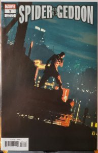 Spider-Geddon #1 NM SPIDER-MAN NOIR VARIANT GERALD PAREL