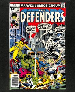 Defenders #49 Early Moon Knight Appearance!