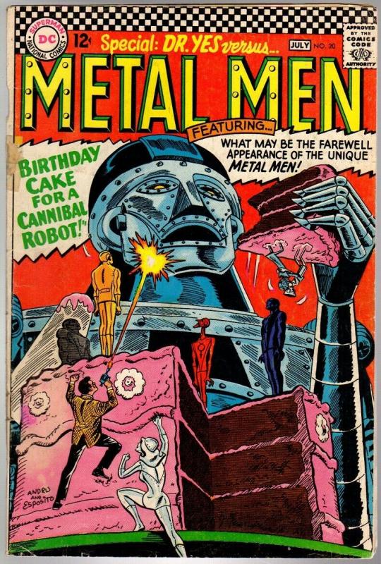 METAL MEN 20 GD July 1966