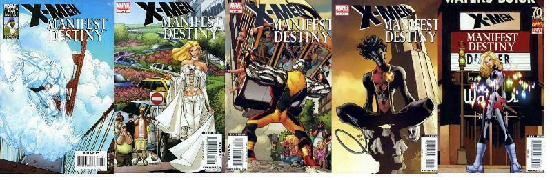 X MEN MANIFEST DESTINY (2008) 1-5 COMPLETE COMICS BOOK