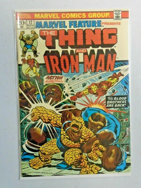 Marvel Feature #12 1st Series Thing Iron Man 5.0 (1973)