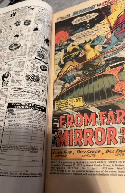 The Cat #3 (1973)kill the Kraken Higher grade