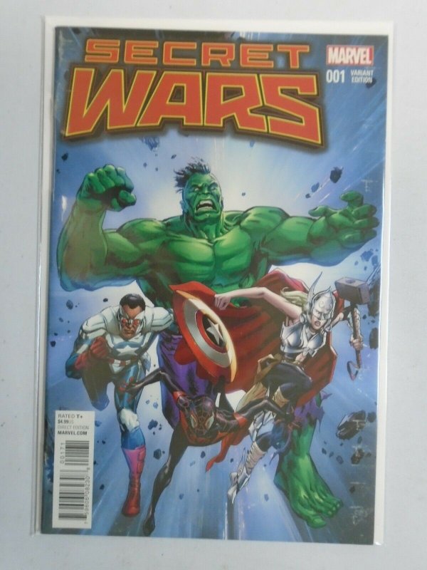 Secret Wars #1C 1:25 Variant cover 8.5 VF+ (2015 3rd Series)