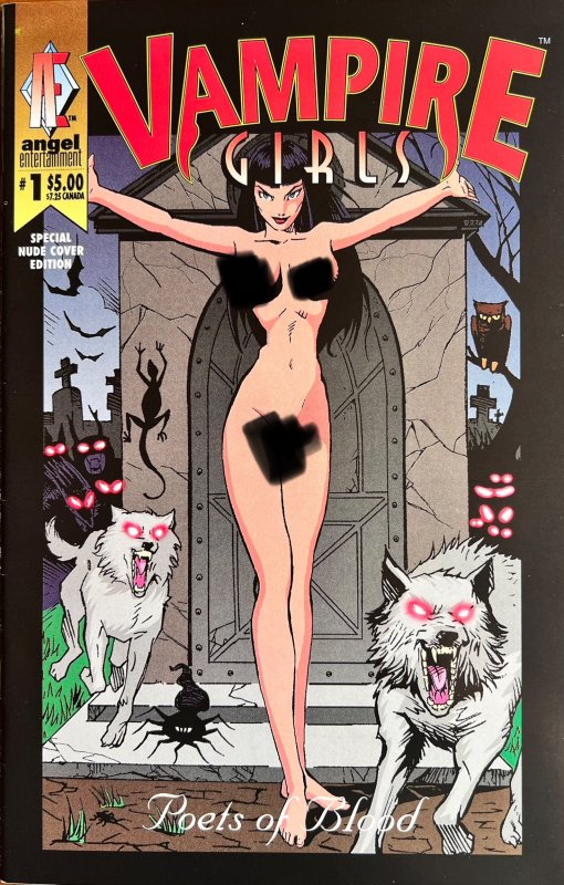 Vampire Girls: Poets of Blood #1 Nude Variant