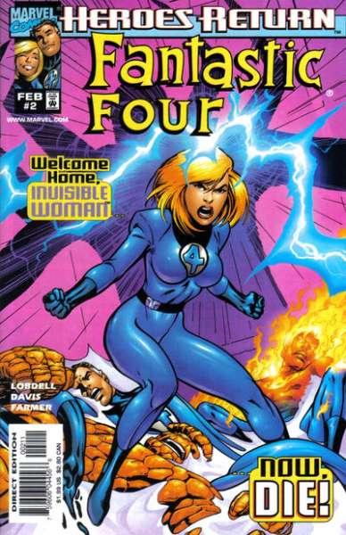 Fantastic Four (1998 series) #2, VF+ (Stock photo)