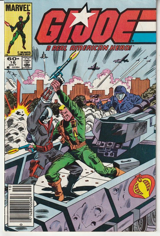 G.I. Joe A Real American Hero(Marvel) # 5,14,15,16,18,19