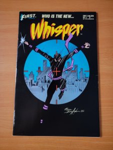 Whisper #4 ~ DOLLAR BIN ~ 1986 First Comics