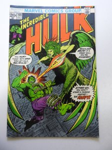 The Incredible Hulk #168 (1973) 1st App of Harpy! FN+ Condition