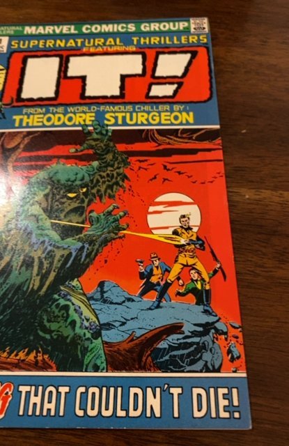 Supernatural Thrillers #1 (1972)classic horror