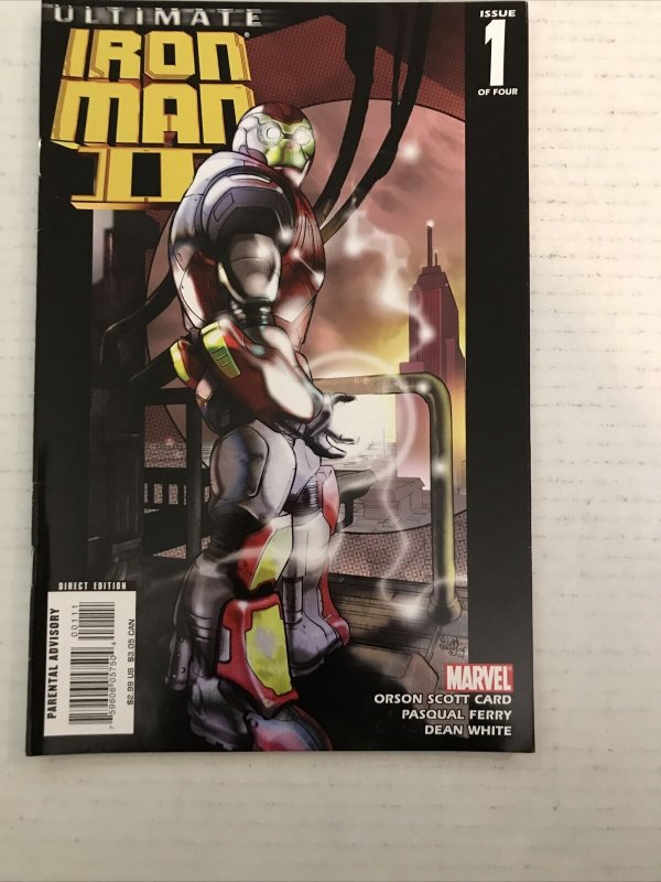 Ultimate Iron Man #1-5, Ultimate Iron Man 2 #1-3 Lot Of 8