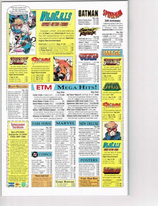 Spawn #1 (1992) - 9.0 VF/NM *1st Appearance Spawn*