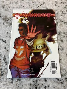 Runaways # 2 NM 1st Print Marvel Comic Book Vaughan Alphona 6 J391