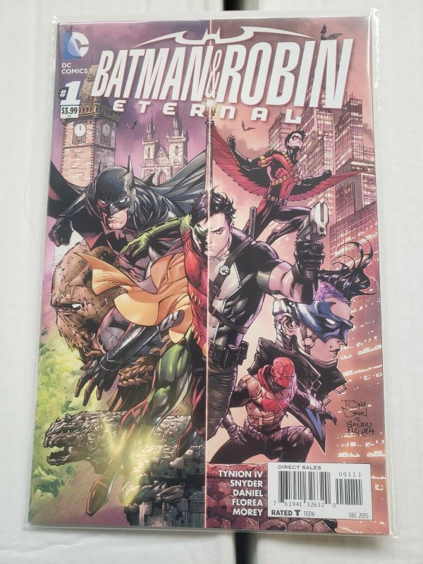 BATMAN & ROBIN ETERNAL 26PC (VF/NM) ISSUES #1-26, B&B, BANE BREAKS OUT 2015-16