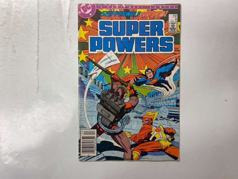 5 DC comic books Flash #320 #22 77 113 Super Powers #4 19 KM31