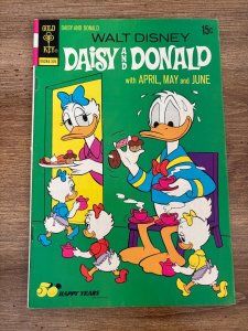 Daisy & Donald # 1 VF Gold Key Comic Book Walt Disney April May June 6 J289