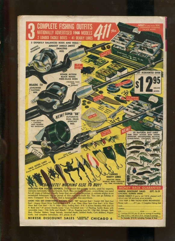 SPACE FAMILY ROBINSON LOST IN SPACE #17 (6.0) RIVER OF FIRE!! 1966 