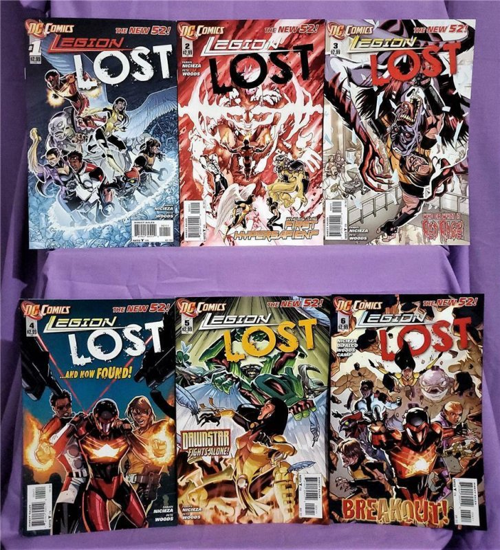 LEGION LOST #1 - 6 Pete Woods Fabian Nicieza DC New 52 (DC, 2011)! 