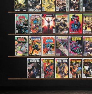 Huge Lot 150+ Comics with Nightwing, Spider-Man 2099 & More!