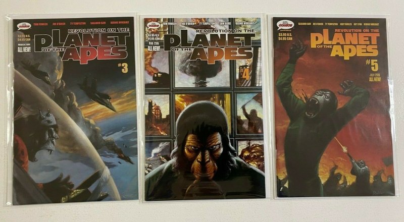 Revolution on the Planet of the Apes lot #3-5 MR Comics 3 pieces 8.0 VF (2006)