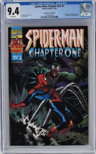 SPIDER-MAN CHAPTER ONE 1 CGC 9.4 LEE COVER DYNAMIC FORCES VARIANT COA