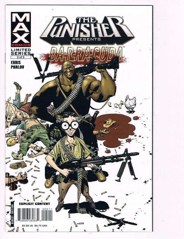 The Punisher Presents Barracuda # 5 Marvel Comic Books Hi-Res Scans WOW!!!!! S10