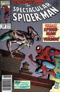 Spectacular Spider-Man, The #179 (Newsstand) VF ; Marvel | J.M. DeMatteis