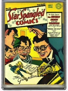 Star Spangled Comics #22 (1943) CGC 7.5 VF-