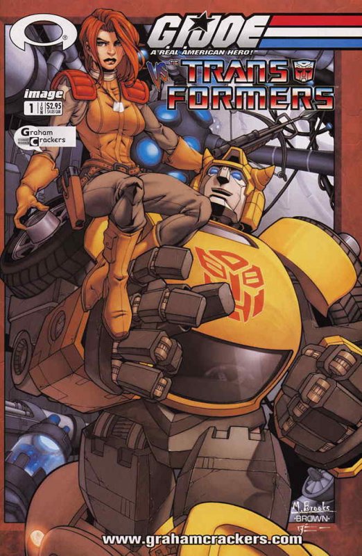 G.I. Joe vs. the Transformers #1D VF/NM; Image | we combine shipping 