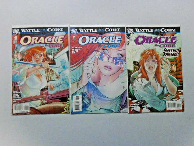 Oracle The Cure set #1 to #3 8.0 VF 3 different books (2009)