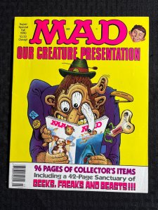 1990 MAD SUPER SPECIAL Magazine #72 VG/FN 5.0 Our Creature Presentation