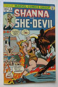 Shanna the She-Devil #3 (MCG 4/73) VF+ John Buscema-c/a. ...
