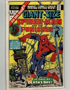 Giant-Size Spider-Man #4 (1975) Punisher [Key Issue]