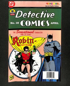 Detective Comics (1937) #38 Toy R Us Replica Variant 1st Robin!