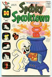 SPOOKY SPOOKTOWN #35 1970-HARVEY COMICS-CASPER WENDY VF