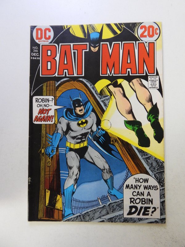 Batman #246 (1972) FN/VF condition