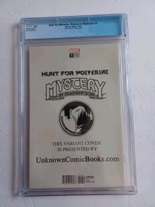 Hunt for Wolverine Mystery Madripoor #1 Unknown Virgin Psylocke Variant -CGC 9.6