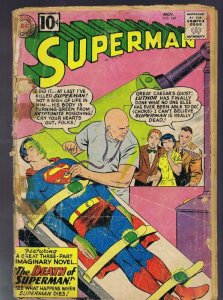Superman #149 ORIGINAL Vintage 1961 DC Comics (no back cover)