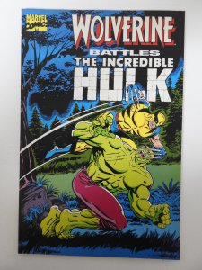 Wolverine Battles The Incredible Hulk (1992) Sharp VF-NM Condition!