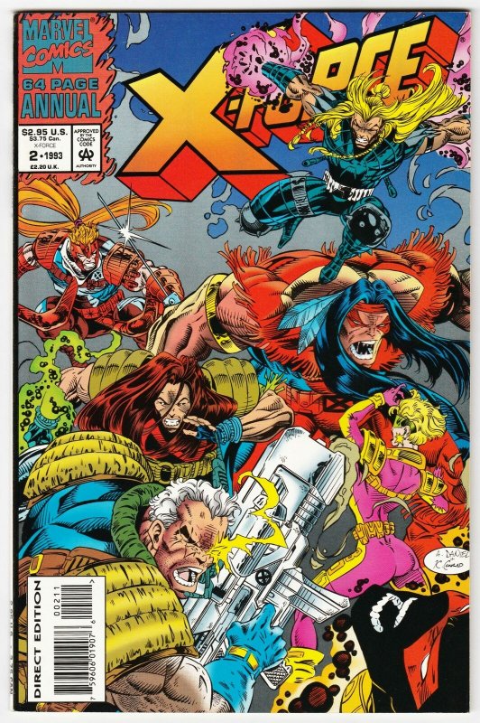 X-Force Annual #2 (Marvel, 1993) VF