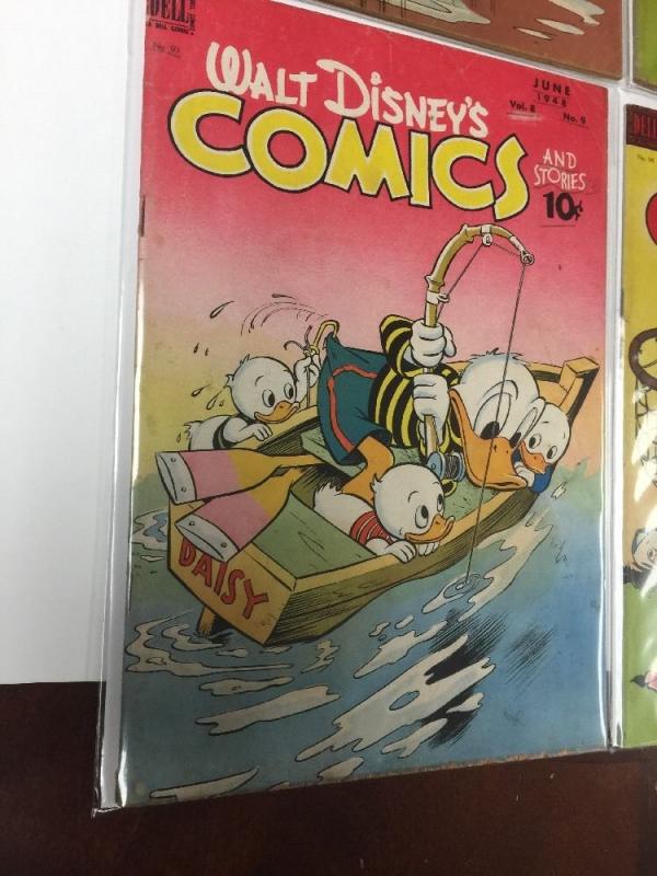 Walt Disney's Comics And Stories 91 (5.0) 92 (4.5) 93 (3.5) 94 (4.0)