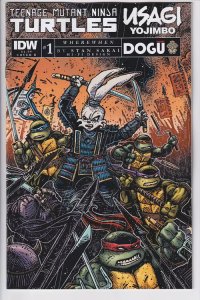 TMNT USAGI YOJIMBO WHEREWHEN (2023 IDW) #1 VARIANT CVR B EASTMAN