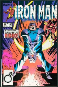 Iron Man 186 VF+ 8.5 Marvel 1984