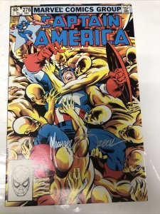 Captain America (1982) # 276 Variant Comic • Marvel Comics • Signed Mike Zeck
