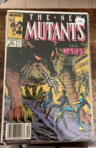 The New Mutants #82 Newsstand Edition (1989)