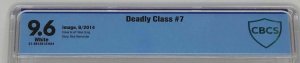 Deadly Class #7 Image 2014 CBCS 9.6 Wes Craig Rick Remender