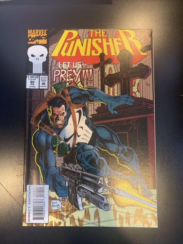 The Punisher #80 Jul 1993 Marvel Mike Quillan Dave Hoover 759606028603