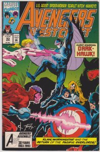 Avengers West Coast #93 (1993)
